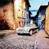 Aston Martin DB5 In Switzerland Alley Paint by number