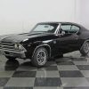 Black 1969 Chevy Chevelle Car paint by number