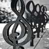 Black And White Treble Clef paint by number