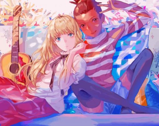 Carole And Tuesday Art paint by number