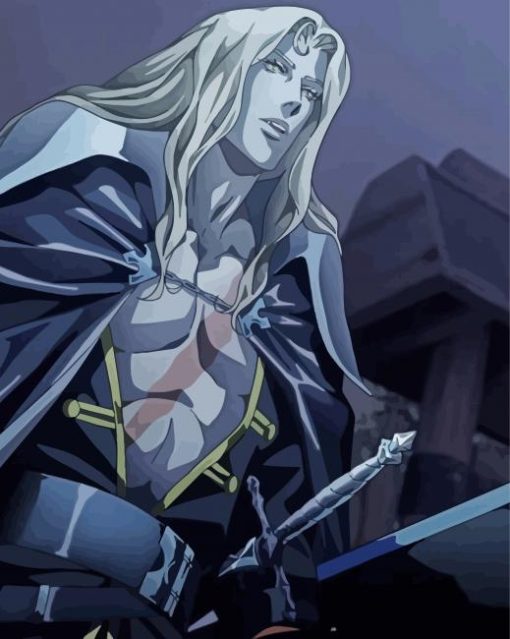 Castlevania Art paint by number