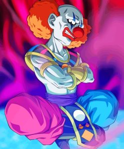 Clown Belmod paint by number