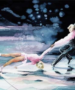 Figure Skating Harmony paint by number