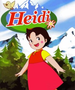 Heidi Poster paint by number