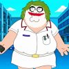 Joker Peter Griffin paint by number