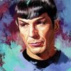 Spock Vulcan Star Trek Art paint by number