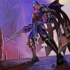 Talon The Blades Shadow paint by number