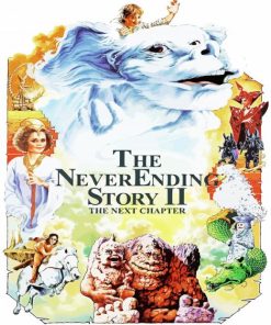 The Neverending Story Film Poster paint by number