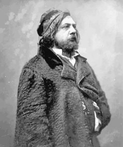 Théophile Gautier paint by number