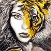 Tiger Lady Art paint by number