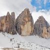 Tres Cime Landscape paint by number