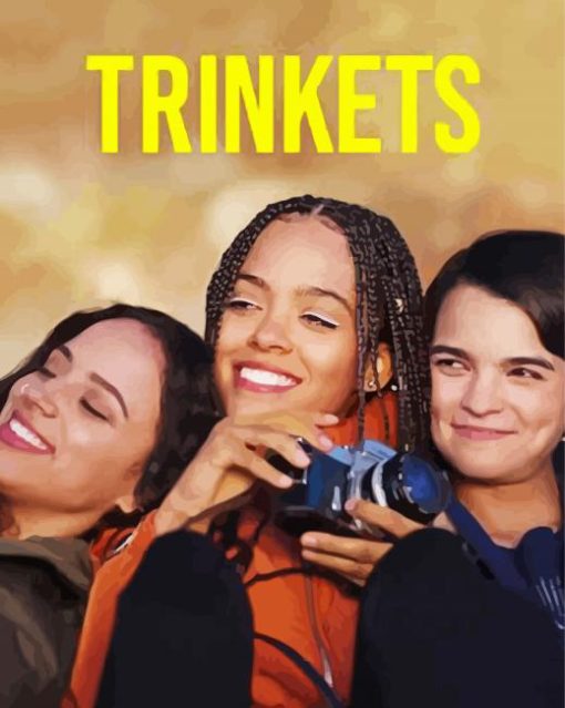 Trinkets Movie Poster paint by number