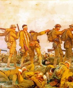 World War 1 Art paint by number