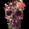 Aesthetic Bloom Skull paint by number