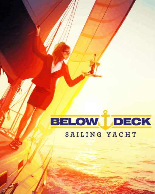 Below Deck Sailing Yacht paint by number