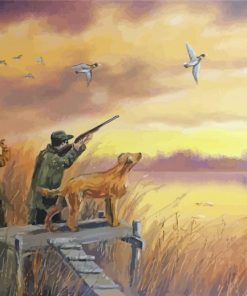 Duck Hunters paint by number