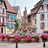 Eguisheim France Village paint by number