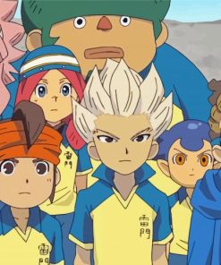 Inazuma Eleven Characters paint by number