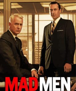 Mad Men Characters paint by number