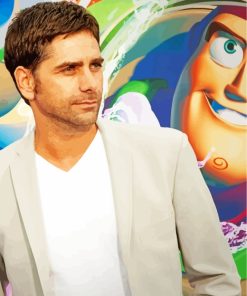 The American Actor John Stamos paint by number