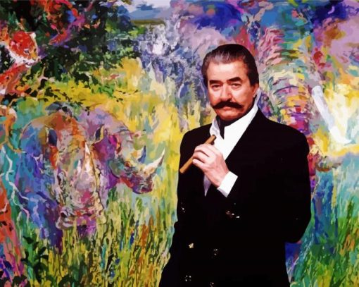 The American Artist Leroy Neiman paint by number