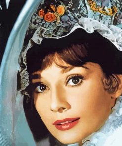 Audrey Hepburn My Fair Lady paint by number