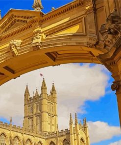 Bath City Monuments paint by number