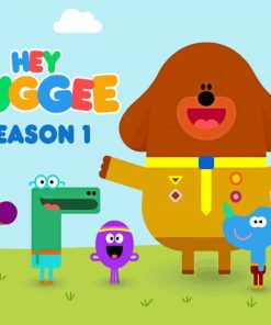 Hey Duggee Animation paint by number