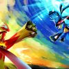 Lucario Pokemon Anime Paint by number