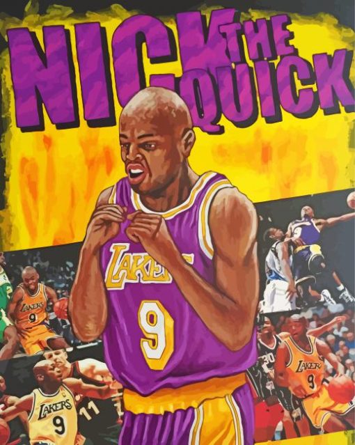 Nick Van Exel Art paint by number