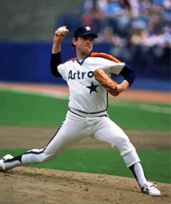 Nolan Ryan paint by number