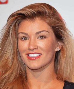 The Beautiful Amy Willerton paint by number