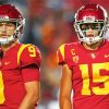 USC Trojans Football Players paint by number