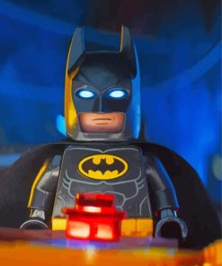 Aesthetic Lego Batman paint by number