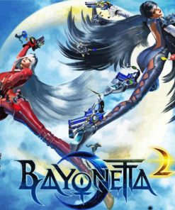 Bayonetta Game Poster paint by number