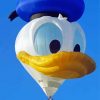 Hot Air Balloons Disney Duck paint by number