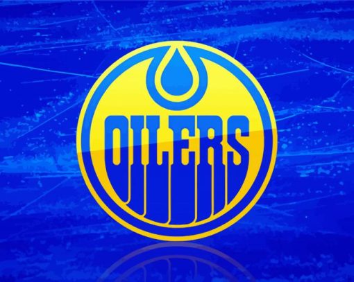 Oilers Logo Paint By Numbers