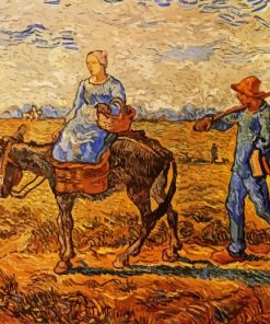 Van Gogh Going To Work Paint By Numbers