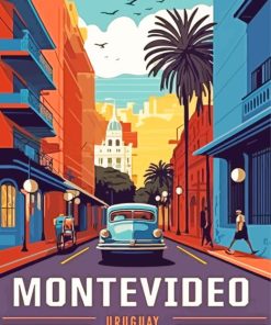 Montevideo Paint By Numbers