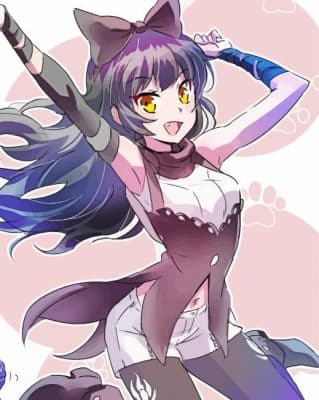 Blake Belladonna Anime Character Paint By Numbers