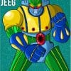 Jeeg Robot Poster Paint By Numbers