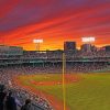 Fenway Park Sunset Paint By Numbers