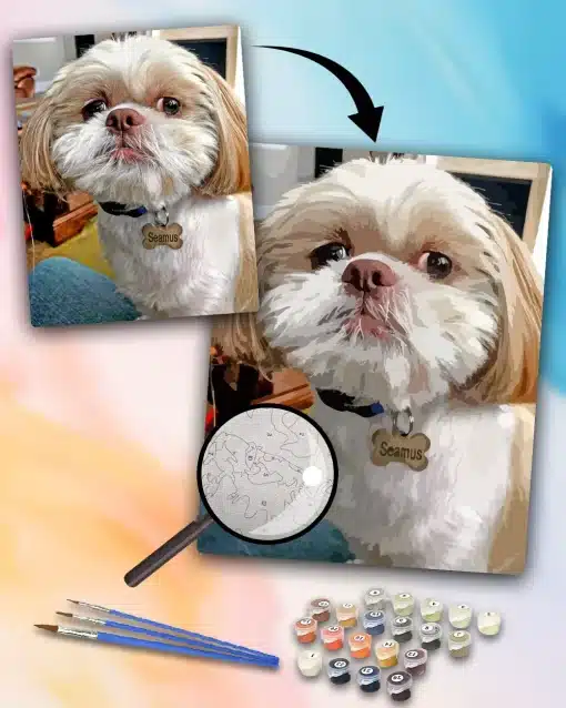 Painting By Numbers Custom Pets main