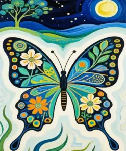 Butterfly Art Paint By Numbers