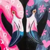 Flamingo Couple Paint By Numbers