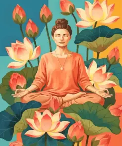Yoga Lady Paint By Numbers