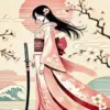 Asian Lady Art Paint By Numbers