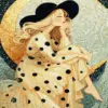 Blonde Lady Paint By Numbers