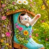Cat House Paint By Numbers