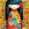 Chinese Lady Art Paint By Numbers
